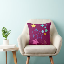 Stars Dekorativ kudde