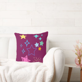 Stars Dekorativ kudde