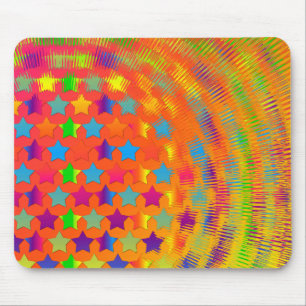 Stars Exploded-Computer Mousepad Musmatta