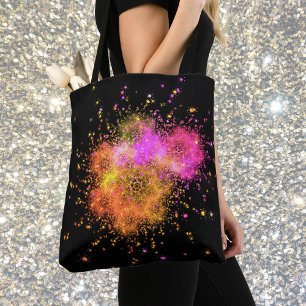 Stars exploderar tygkasse