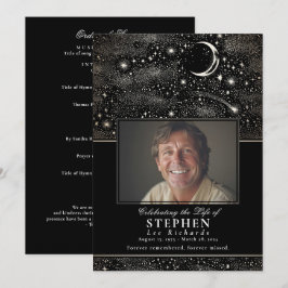 Stars Firande i Life Photo Memorial Funeral Program