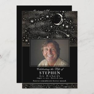 Stars Firande i Life Photo Memorial Funeral Program