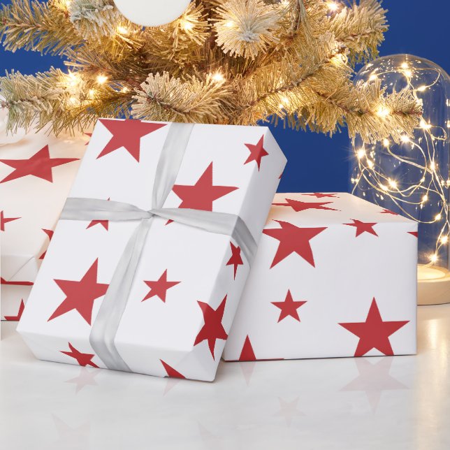 Stars for Gift Presentpapper (Helgdagar)