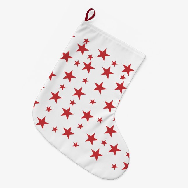 Stars for Gift Stor Julstrumpa (Framsidan (Hängande))