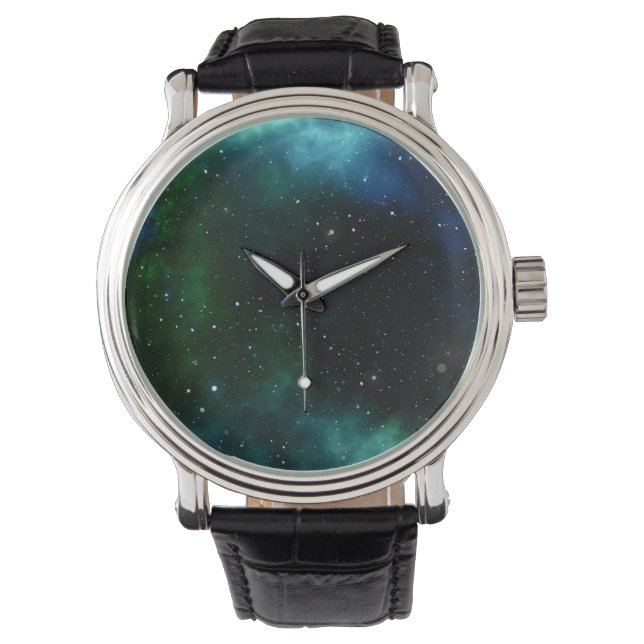 Stars Galaxy Gradient Armbandsur (Framsida)
