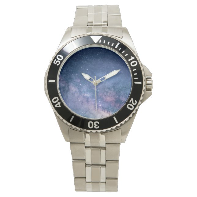 Stars Galaxy Gradient Armbandsur (Framsida)