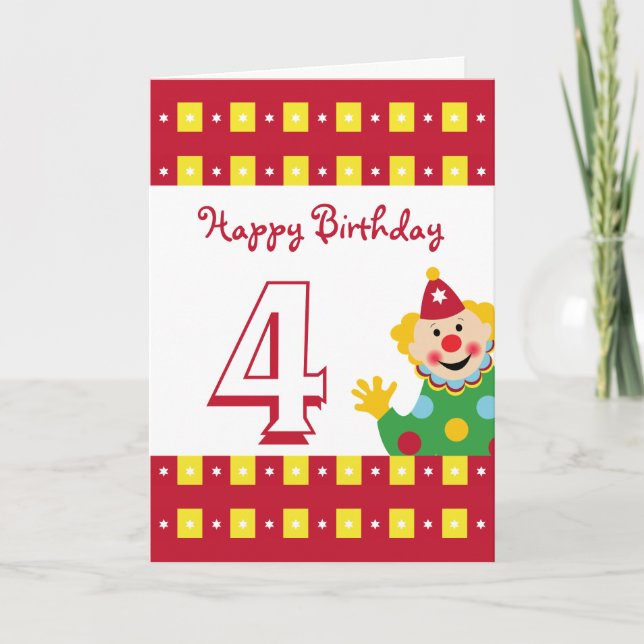 Stars Grattis på födelsedagen Card Kort (Framsida)
