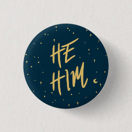 Stars Han/han Pronouns i flottan och Guld Knapp