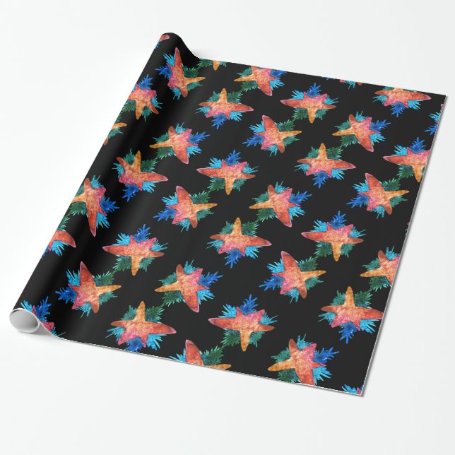 Stars Helgdag Mood Presentpapper (Utrullad)