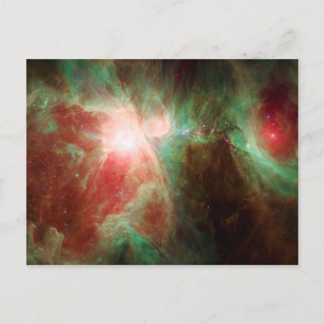 Stars i Orion Nebula Space Vykort (Framsida)