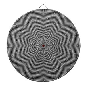 Stars i stjärnor i den monookroma Dartboard Piltavla