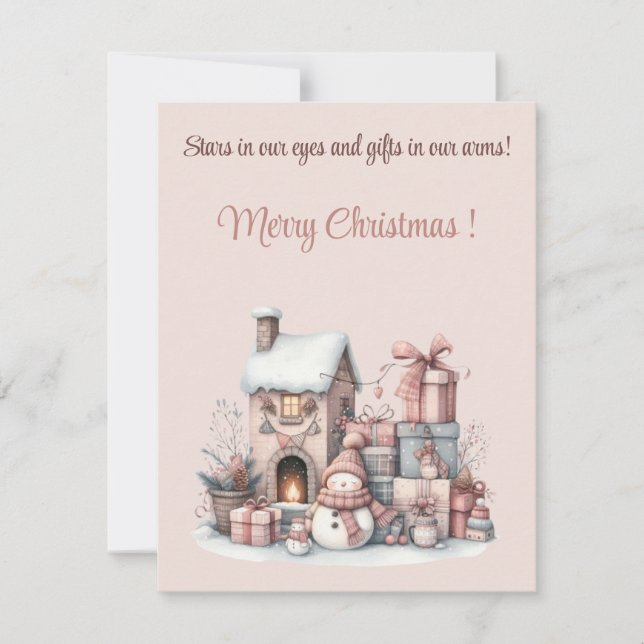 ✨ Stars i vår Ögon och presenter i vår Arm! 🎁 ✨ Inbjudningar (Framsida)