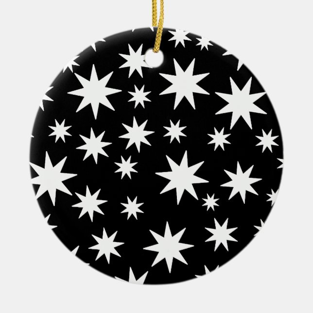 Stars Julgransprydnad Keramik (Framsidan)