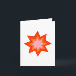 Stars Kort<br><div class="desc">Ett modernt kort med en stjärna i en stjärna</div>