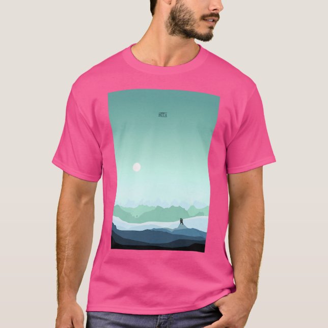 Stars Krig Hoth T Shirt (Framsida)