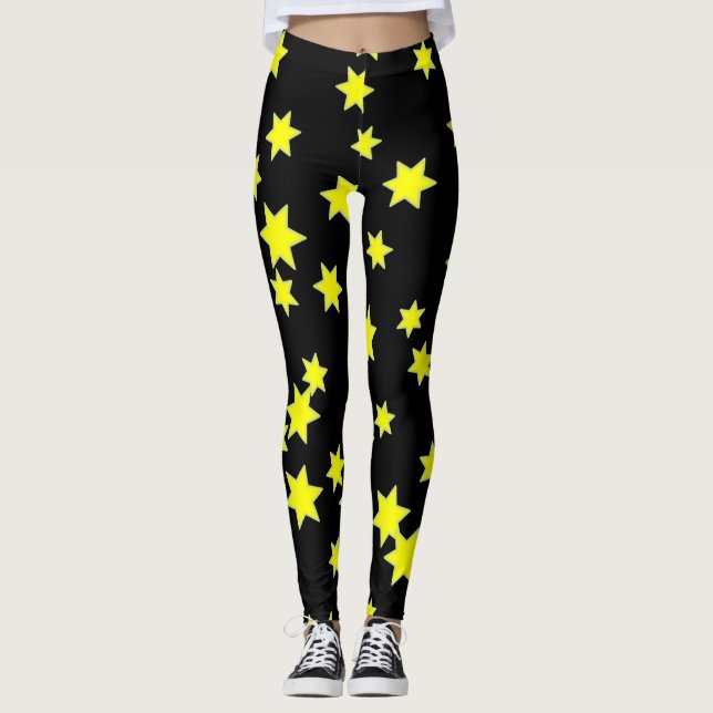 Stars Kvinnliga ben Leggings (Framsida)