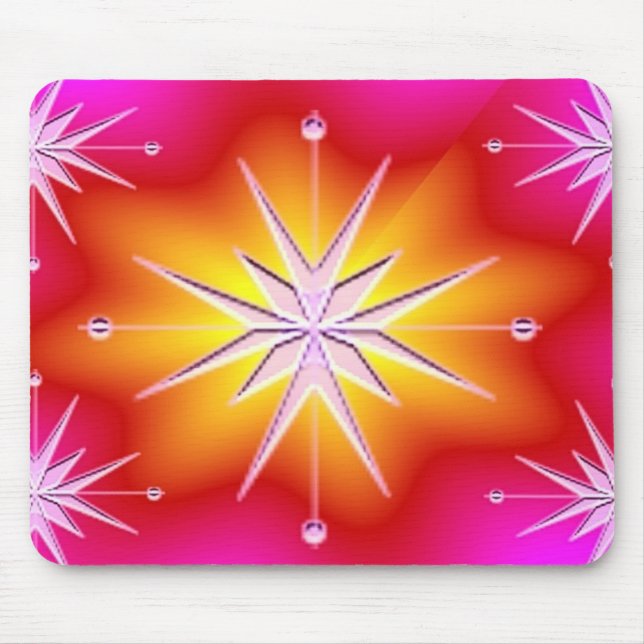Stars Light Mousepad Musmatta (Framsidan)