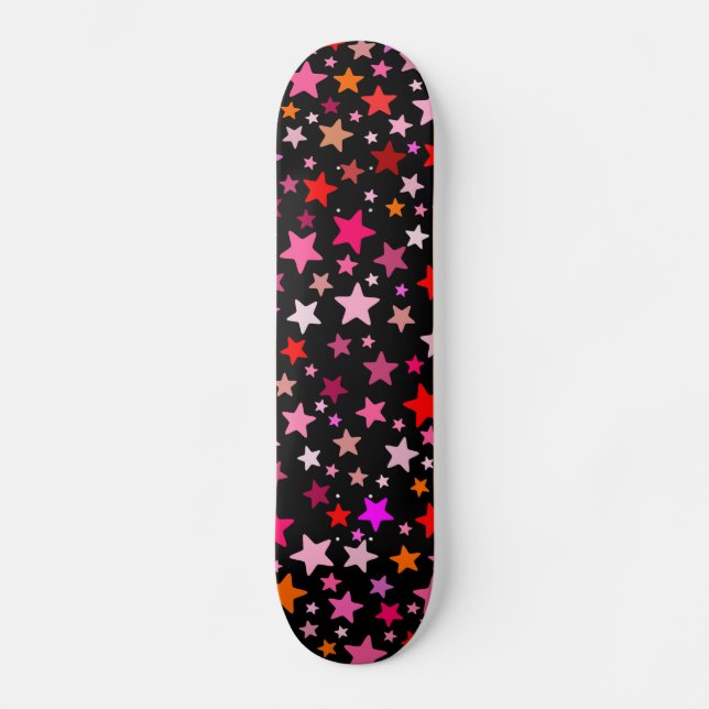Stars Mini Skateboard Bräda 18,5 Cm (Framsida)
