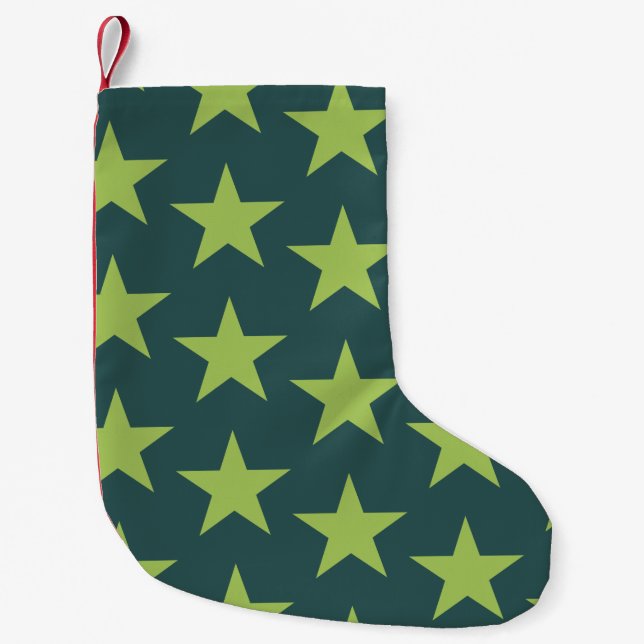Stars Mönster 17 Liten Julstrumpa (Framsidan)