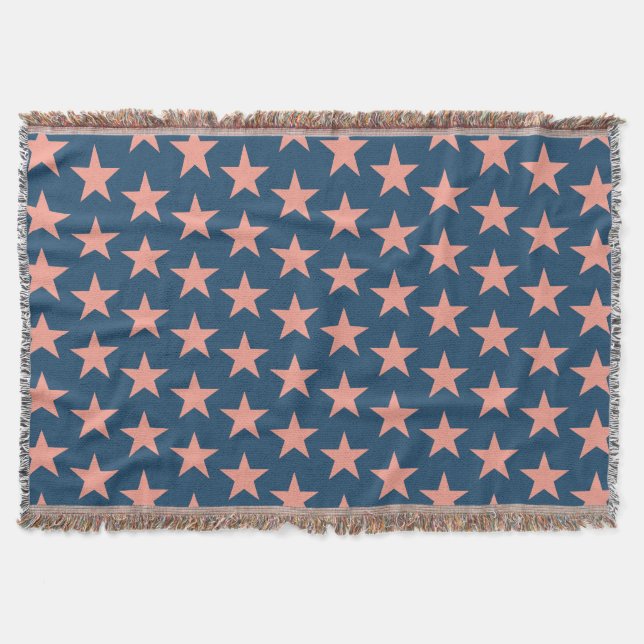 Stars Mönster 3 Filt (Framsidan)