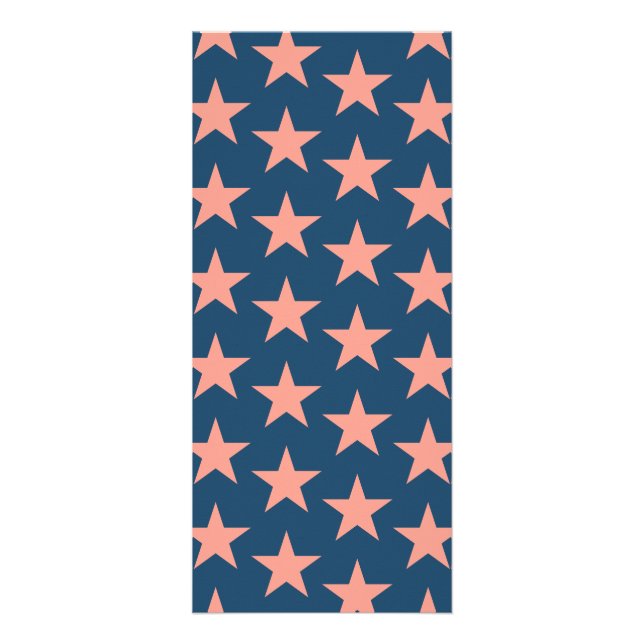 Stars Mönster 3 Reklamkort (Framsidan)