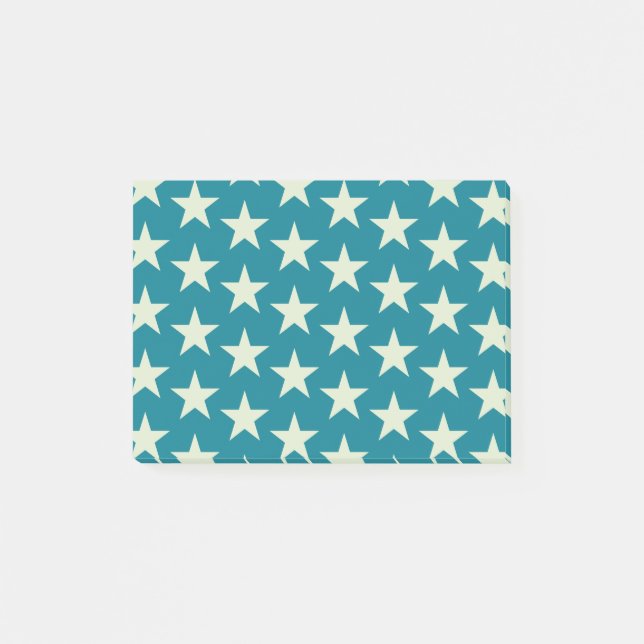 Stars Mönster 5 Post-it Block (Framsida)