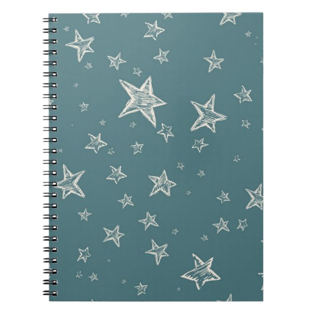 Stars mönster anteckningsbok (Framsidan)