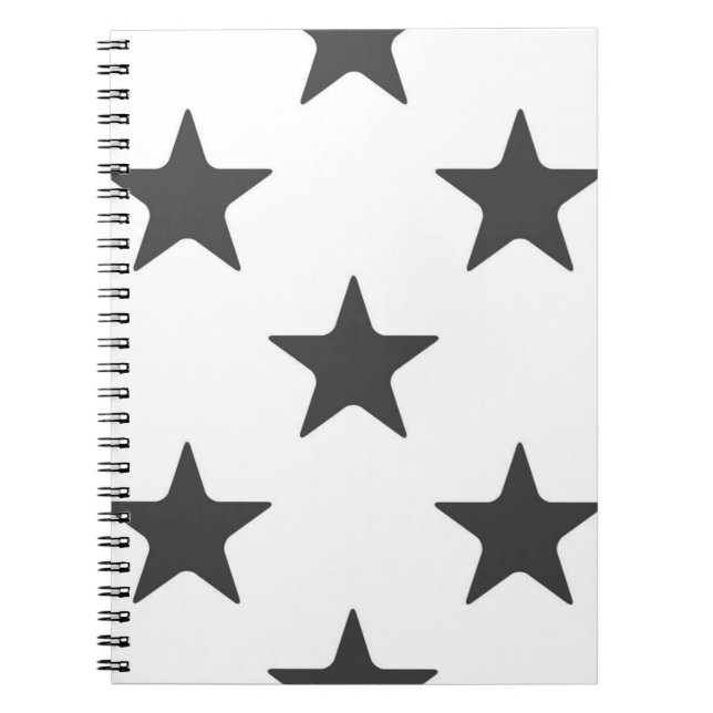 Stars mönster anteckningsbok (Framsidan)