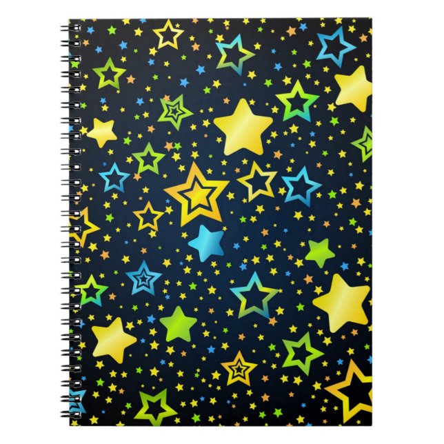 Stars mönster anteckningsbok (Framsidan)