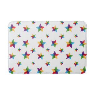 Stars mönster badrumsmatta