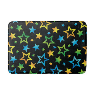 Stars mönster badrumsmatta