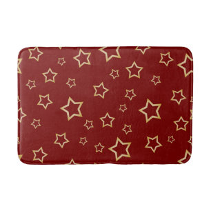 Stars mönster badrumsmatta