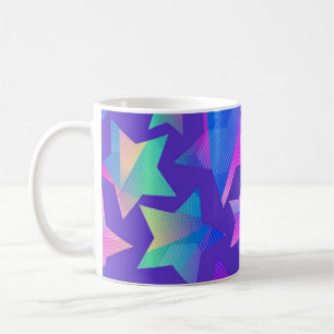 Stars mönster kaffemugg