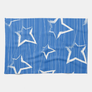 Stars mönster kökshandduk