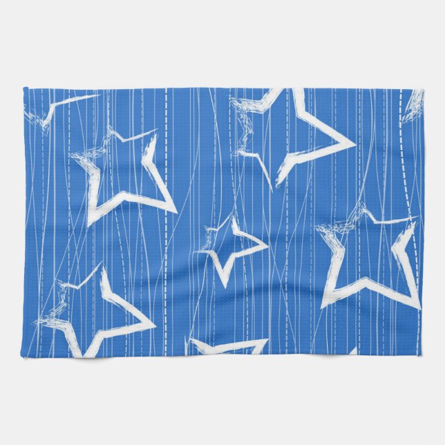Stars mönster kökshandduk (Horisontell)
