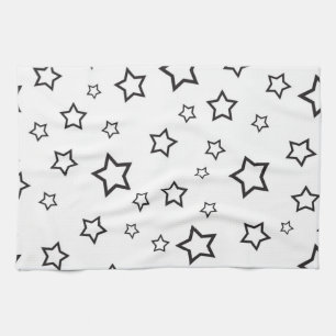 Stars mönster kökshandduk