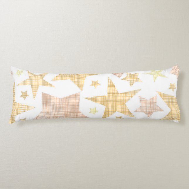 Stars mönster kroppskudde (Framsidan)