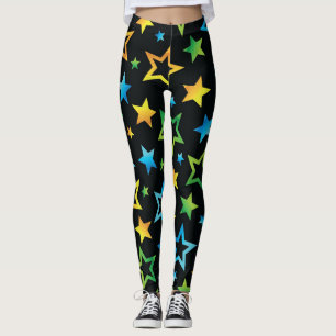 Stars mönster leggings