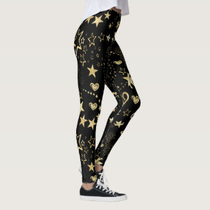 Stars Mönster Leggings