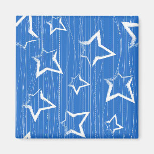 Stars mönster magnet