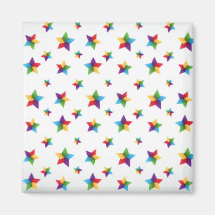 Stars mönster magnet