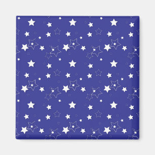 Stars mönster magnet