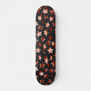 Stars mönster mini skateboard bräda 18,5 cm