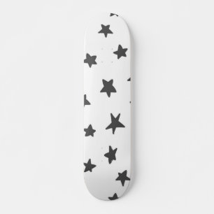 Stars mönster mini skateboard bräda 18,5 cm