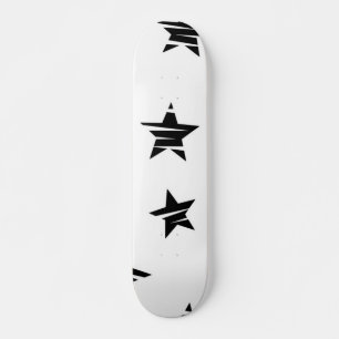 Stars mönster mini skateboard bräda 18,5 cm