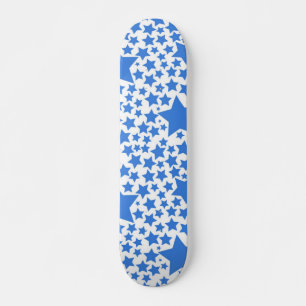 Stars mönster mini skateboard bräda 18,5 cm