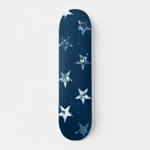 Stars mönster mini skateboard bräda 18,5 cm