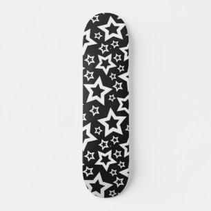 Stars mönster mini skateboard bräda 18,5 cm
