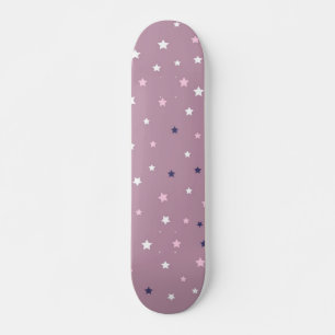 Stars mönster mini skateboard bräda 18,5 cm