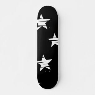 Stars mönster mini skateboard bräda 18,5 cm